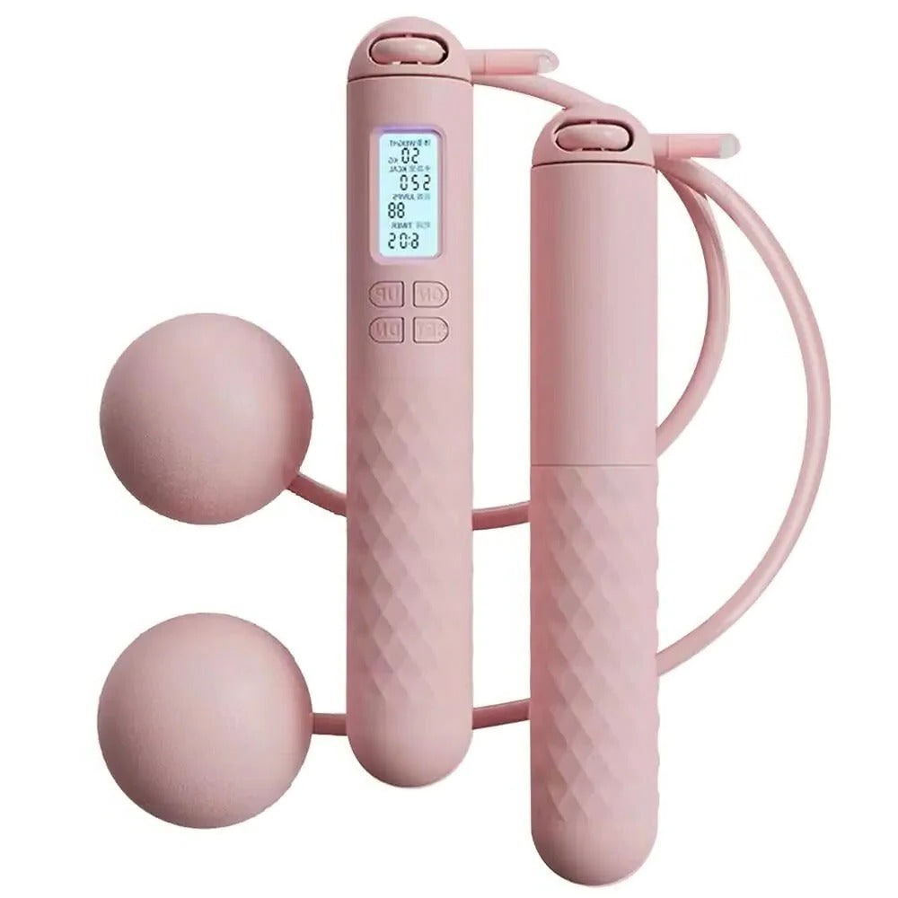 Weighted Cordless Jump Rope with Counter