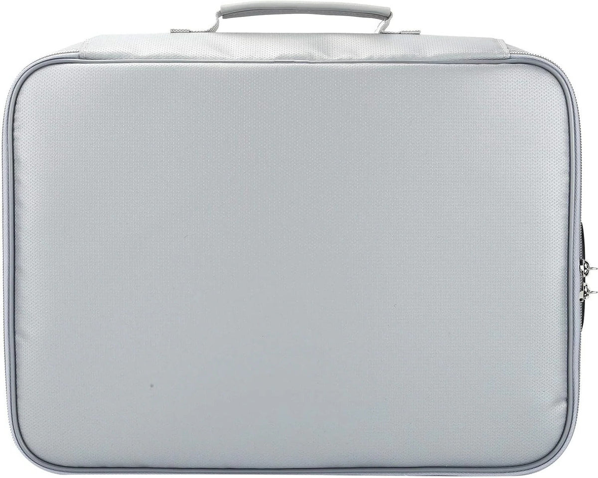 Document Organizer - Multi-Layer Safety Bag with Zipper for Cards, Files, and Travel Storage