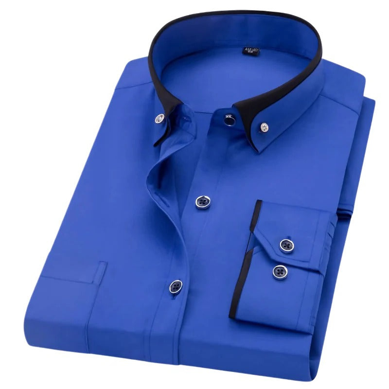 Stylish men's long-sleeved shirts: your fashion statement 2024