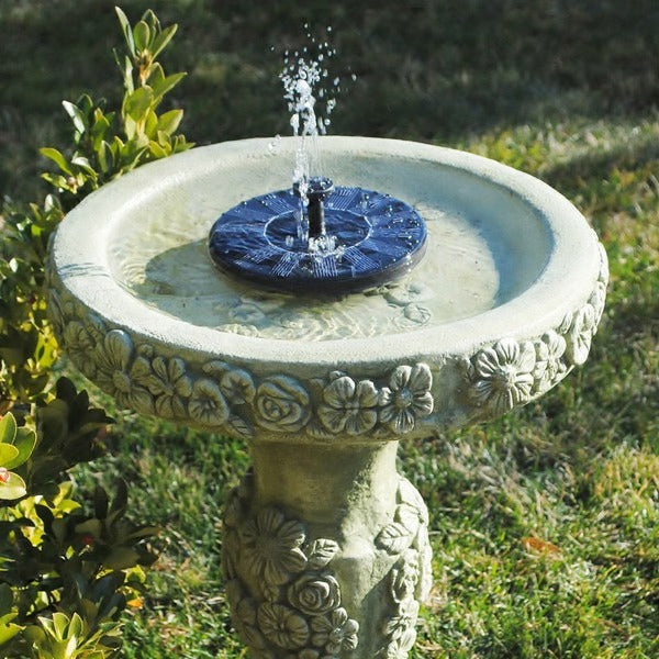 Solar Water Fountain for Garden -Eco-Friendly Outdoor Solar-Powered Fountain, Gift for Garden Lovers, Garden Fountain