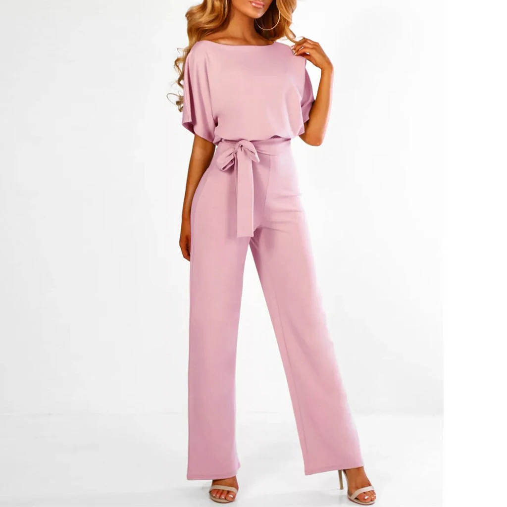 Simple and chic jumpsuit
