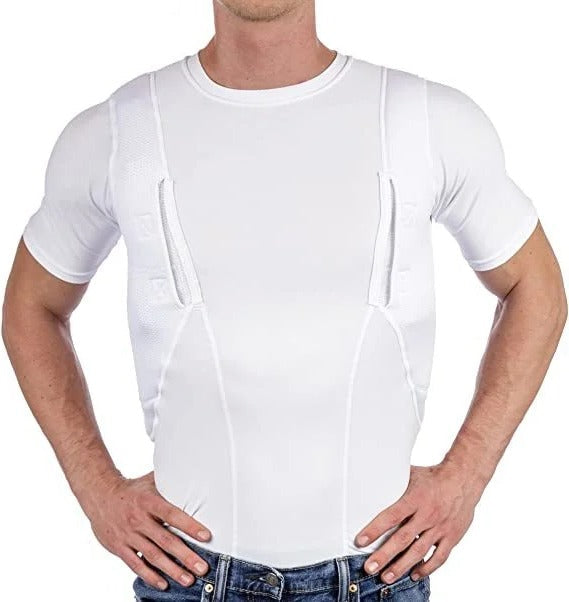 Men/women's Concealed Leather Holster T-shirt