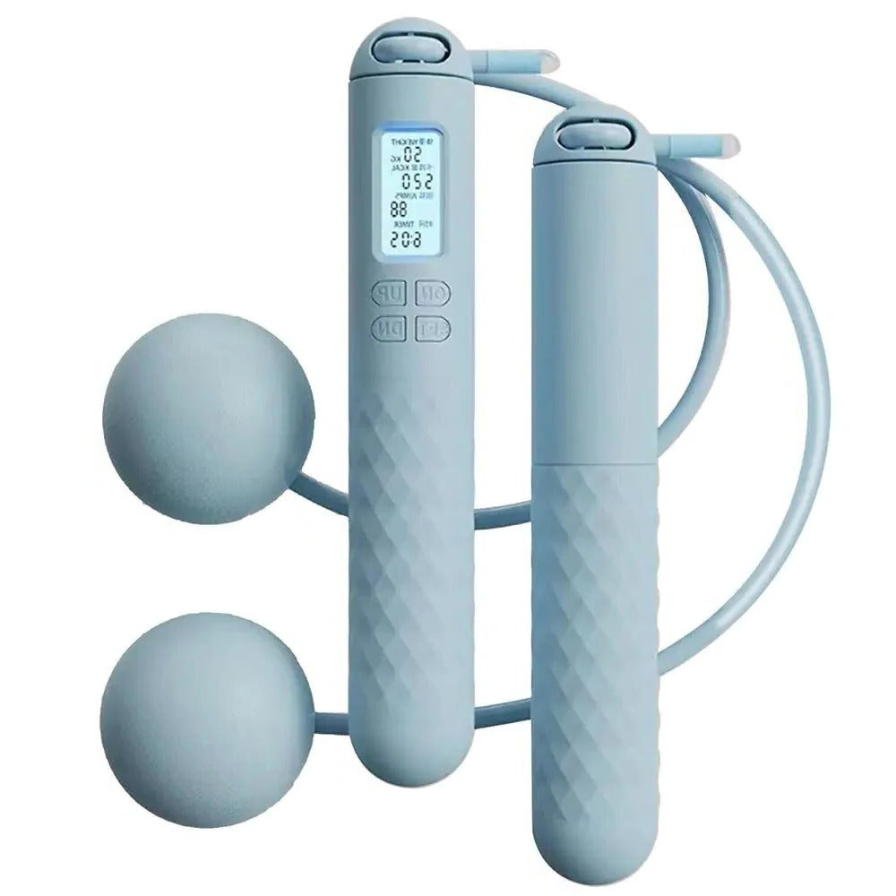 Weighted Cordless Jump Rope with Counter