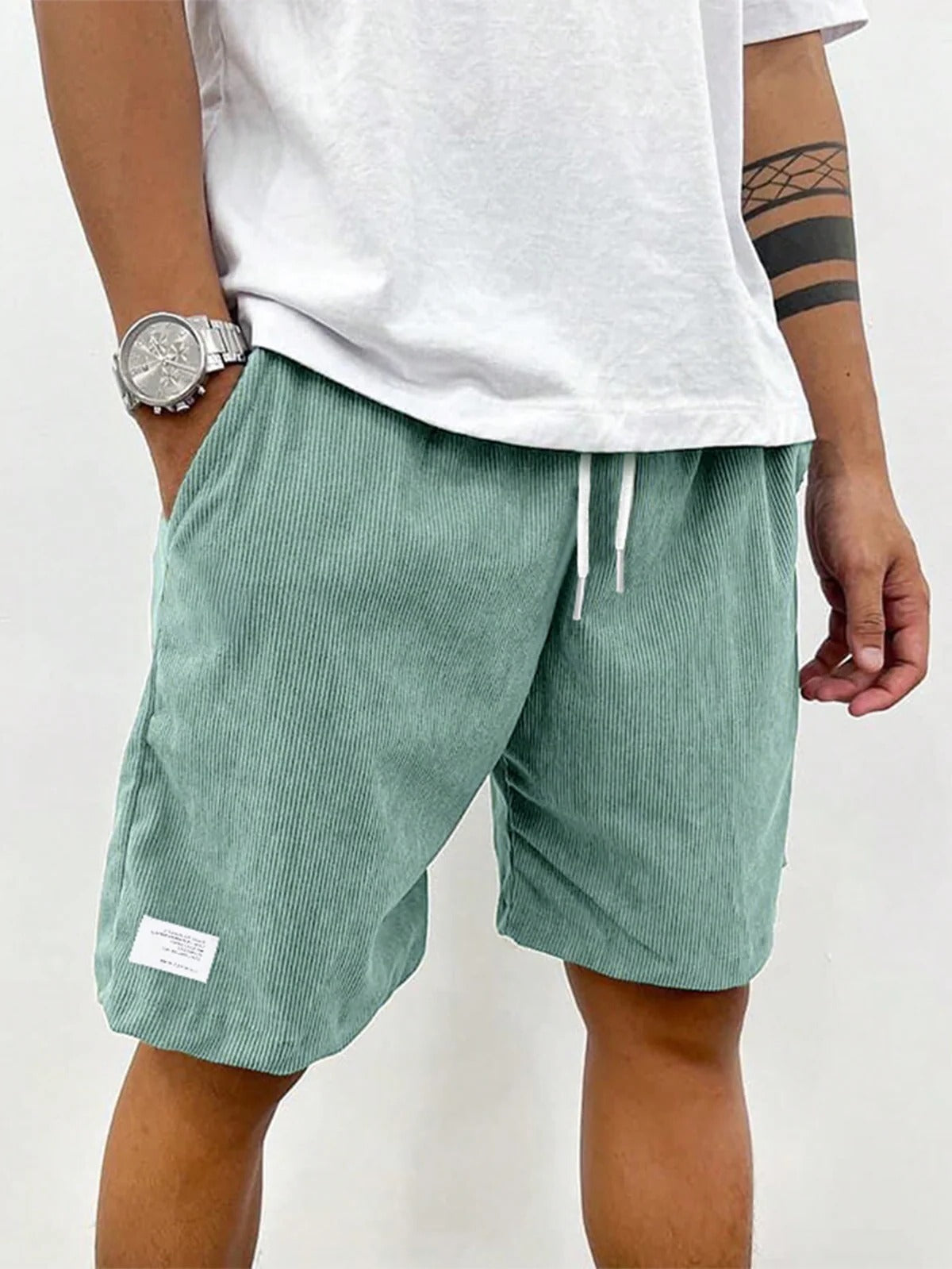 Men's Corduroy Leisure Shorts