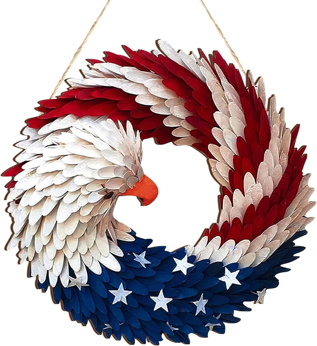 Eagle Wreath Easter Independence Day Decorations