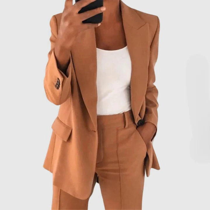 Sophisticated Style Chic Blazer Set
