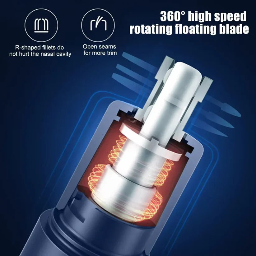 Rechargeable Nose & Ear Hair Trimmer
