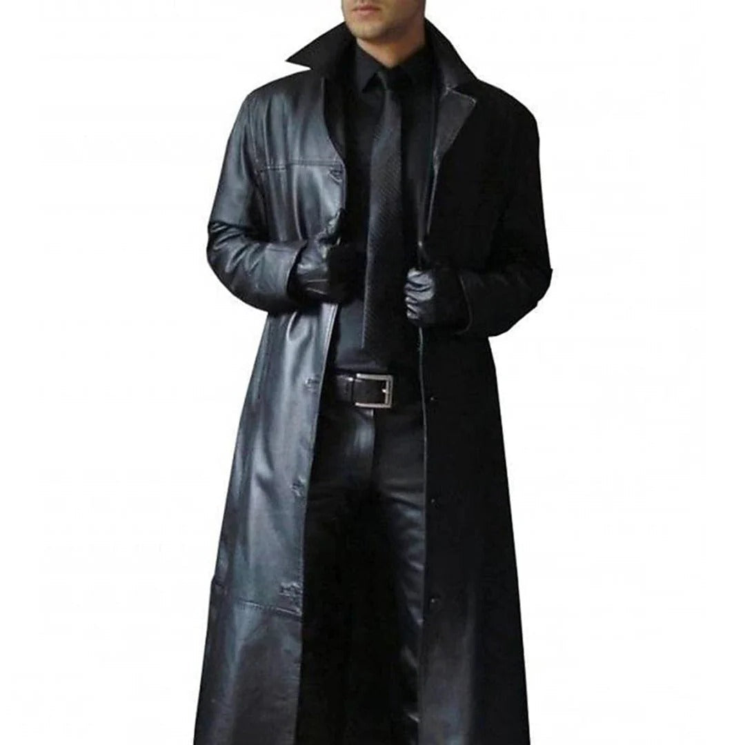 Men's Leather Coat
