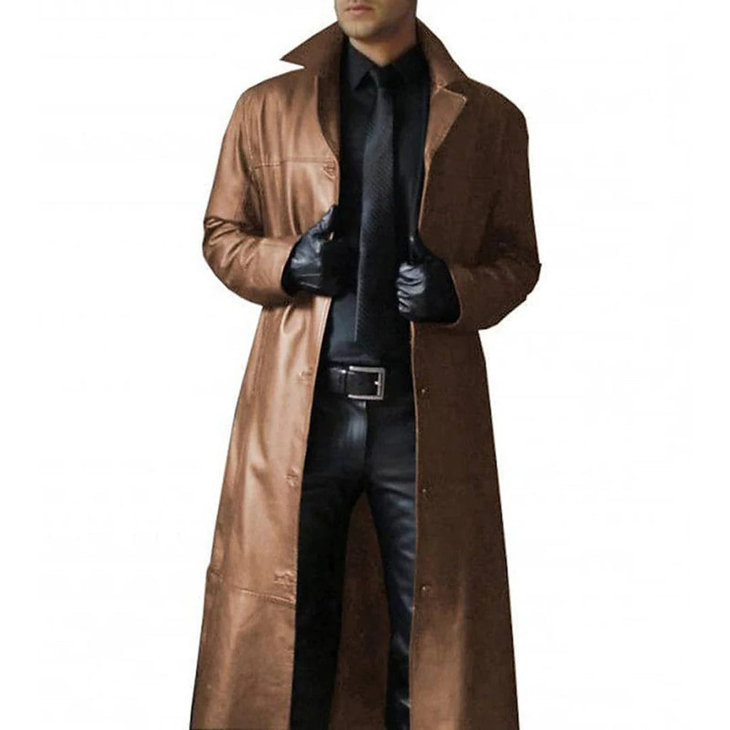 Men's Leather Coat