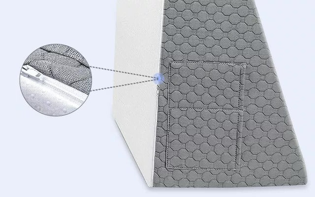 Triangle Memory Foam Wedge Pillow for Sleeping