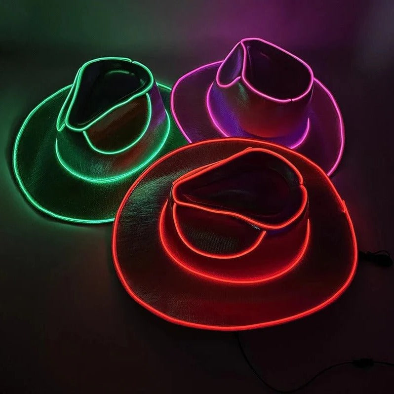 LED Cowboy Hat