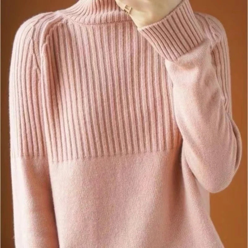 Women's Cashmere Sweater Turtleneck
