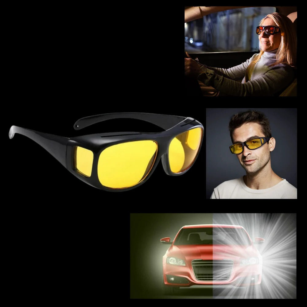 Night driving clarity glasses