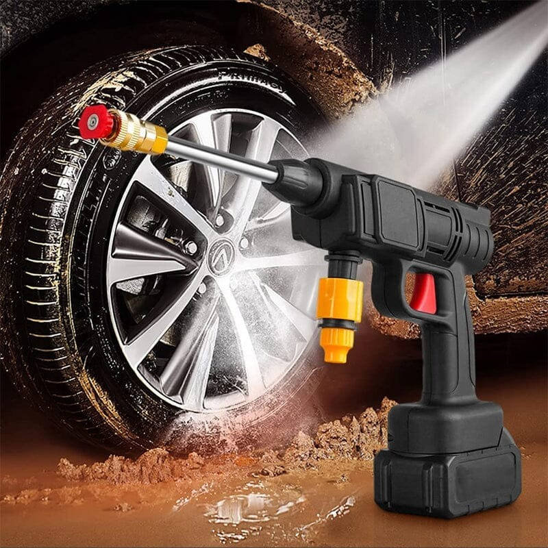 Cordless Portable High Pressure Spray Water Gun Set | Ideal for Cleaning Cars, Patios & Garden Furniture
