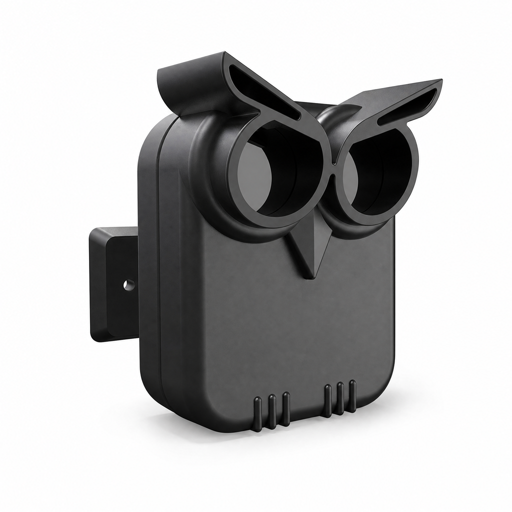Wireless Driveway Alarm System with 1 Receiver and 2 Motion Sensors — 1/2-Mile Range