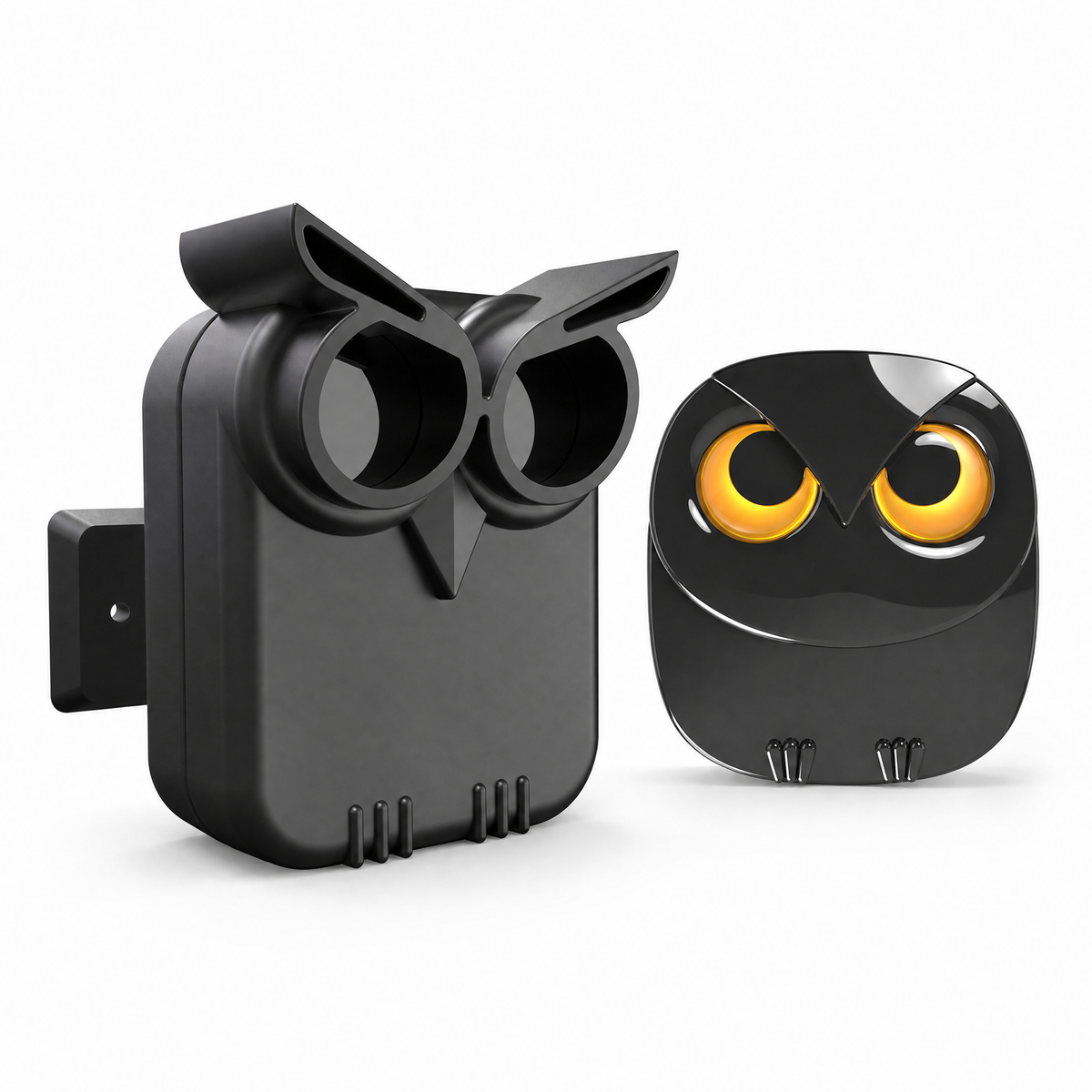 Wireless Driveway Alarm System with 1 Receiver and 2 Motion Sensors — 1/2-Mile Range