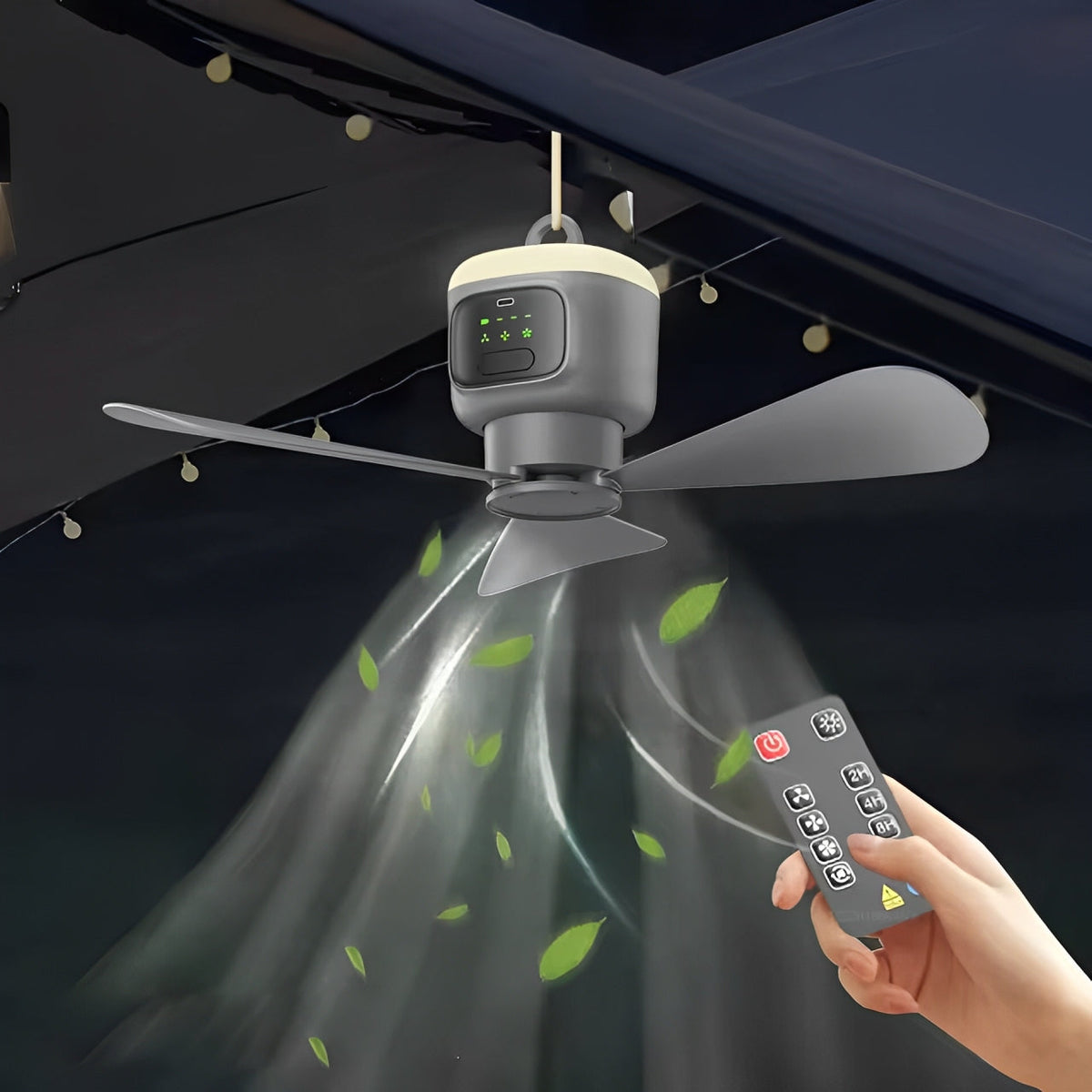 Portable Wireless Celling Fan
