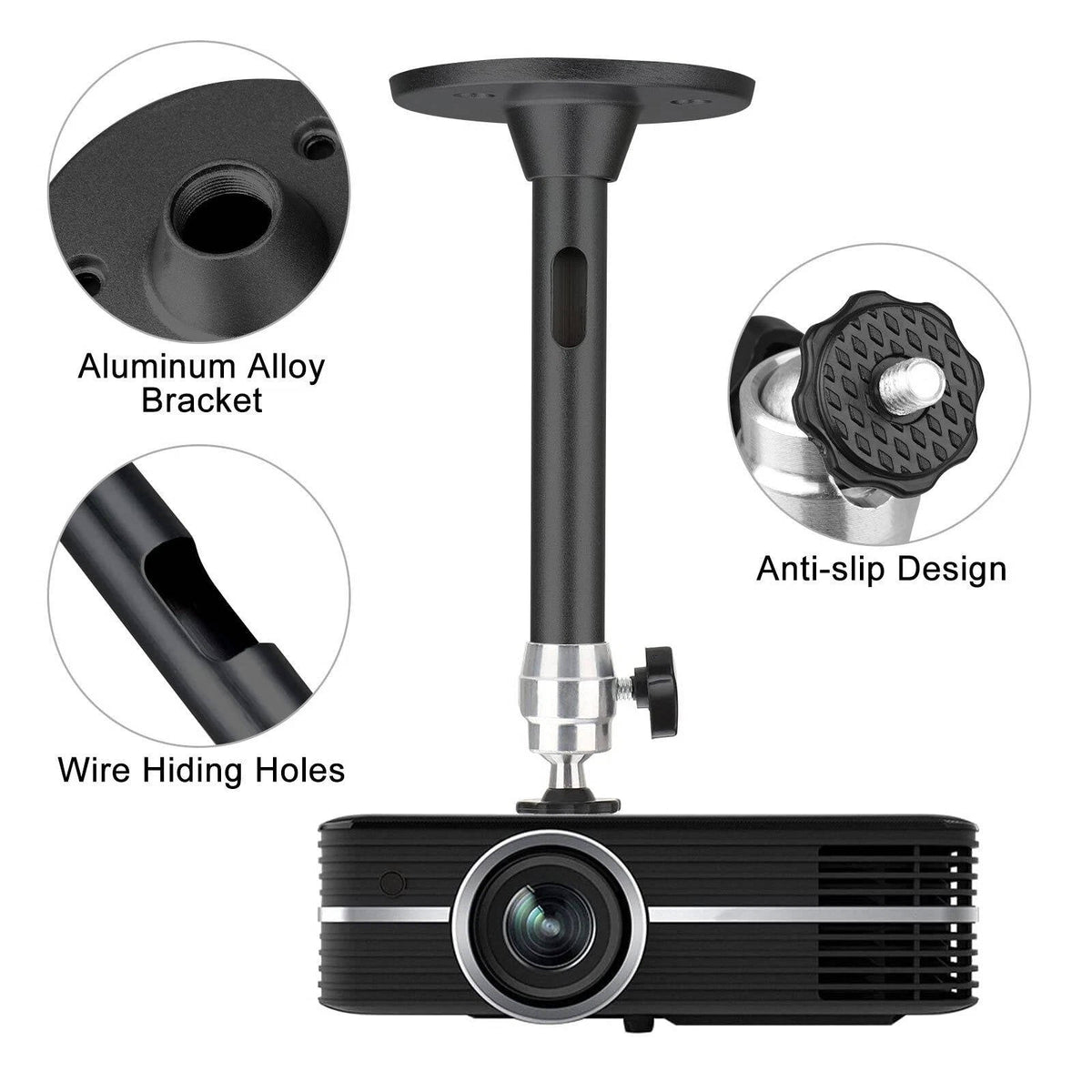 Universal Projector Ceiling Mount Kit
