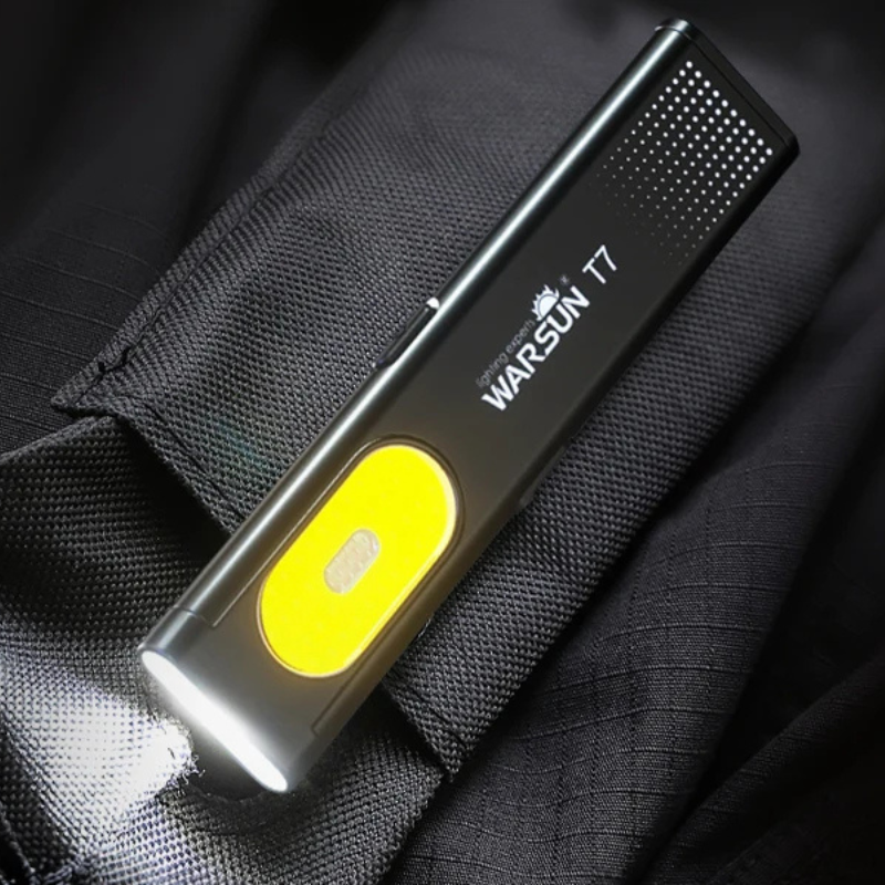 LED Keychain Flashlight with Magnet