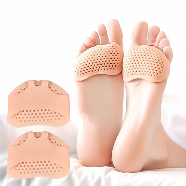 Breathable Gel Metatarsal Pads for Foot Comfort & Pain Relief