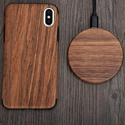 Fast Charging Wireless Charger (Wood)