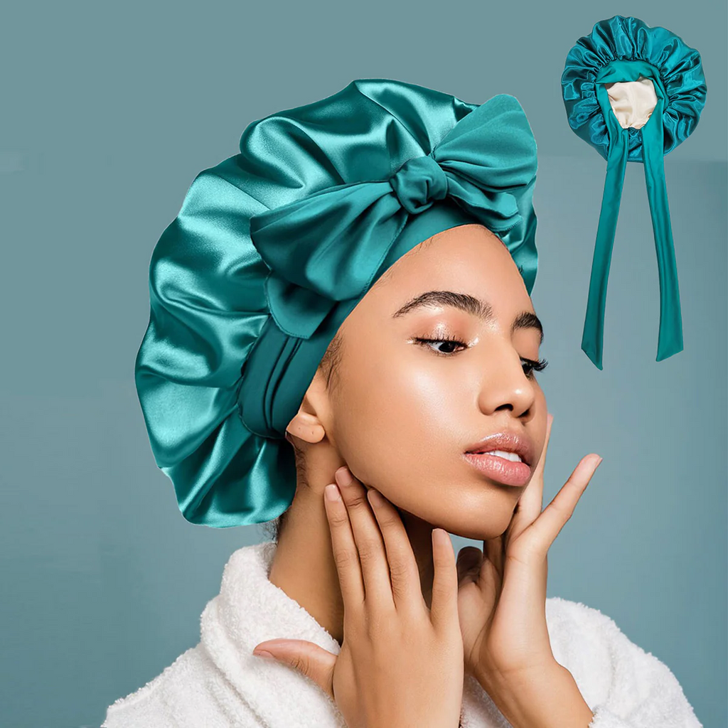 All-Night Silk Bonnet - Stays On All Night
