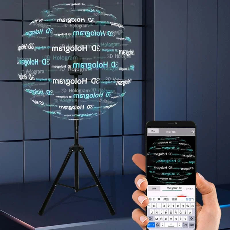 3D Hologram LED Fan Projector