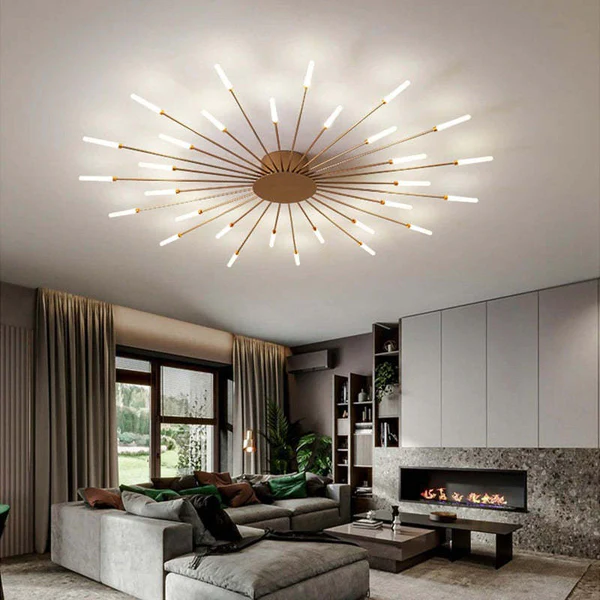 Flush Mount Ceiling Light Fireworks | Living Room/Bedroom
