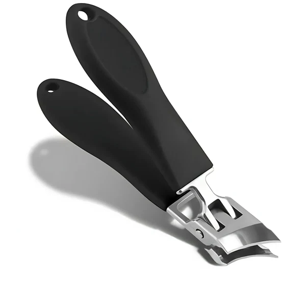 Wide Jaw Nail Clipper with Anti-Splash Design