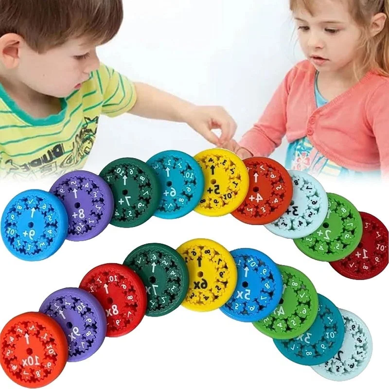 Math Facts Fidget Spinners