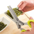 5 Blade Kitchen Salad Scissors