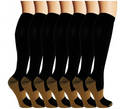 Copper Compression Socks (7 Pairs) for Women & Men-Workout And Recovery