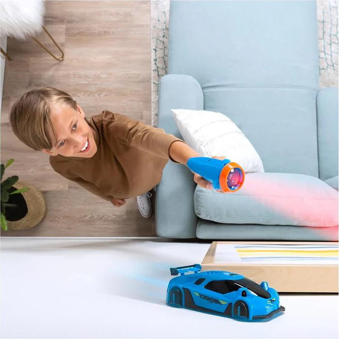 Gravity-Defying Laser RC Car