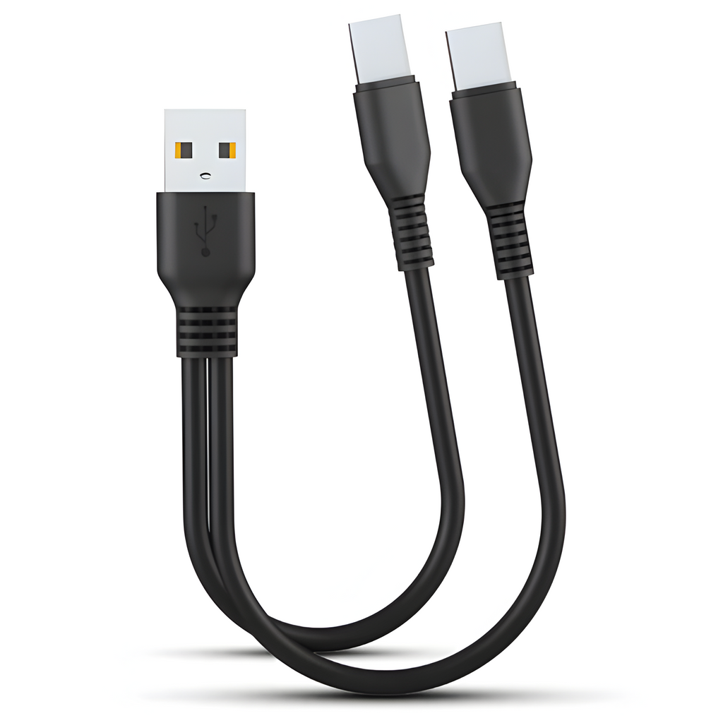 2 in 1 Charging Cable Multi USB Port