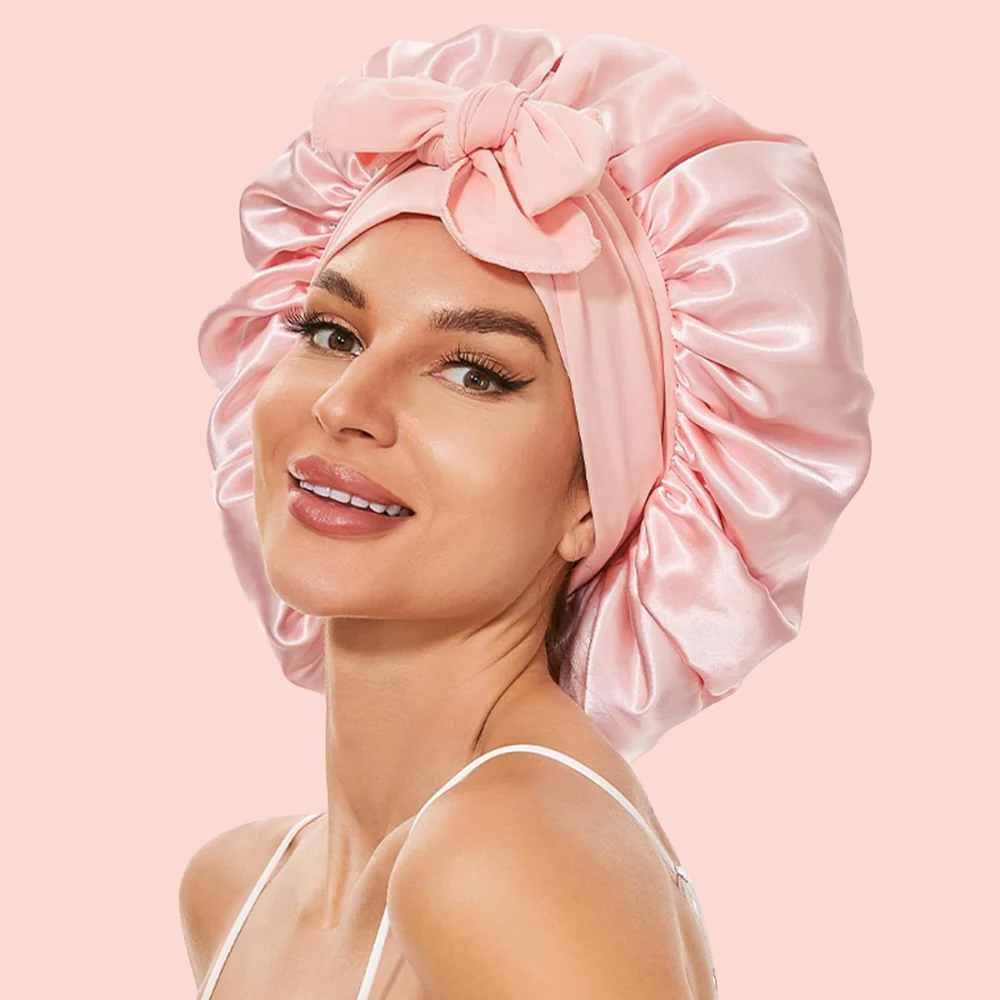 All-Night Silk Bonnet - Stays On All Night