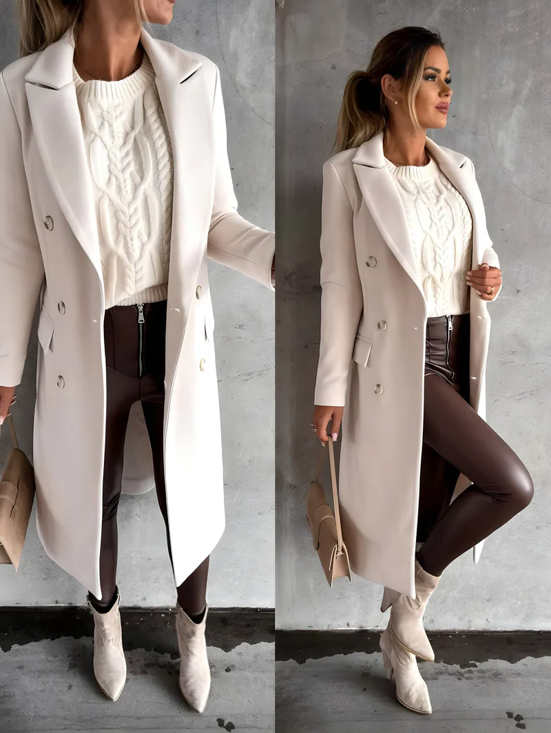 Elegant coat with a timeless style