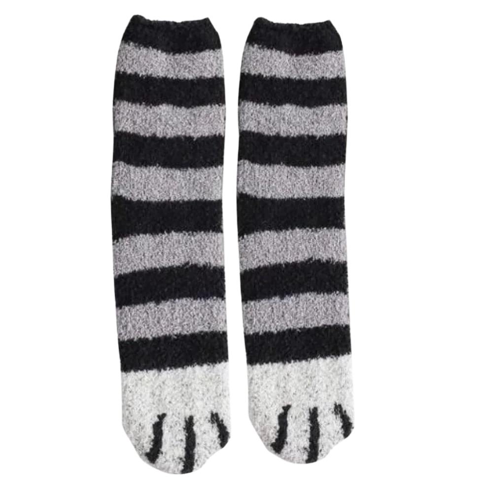 Cat's Paw Winter Socks