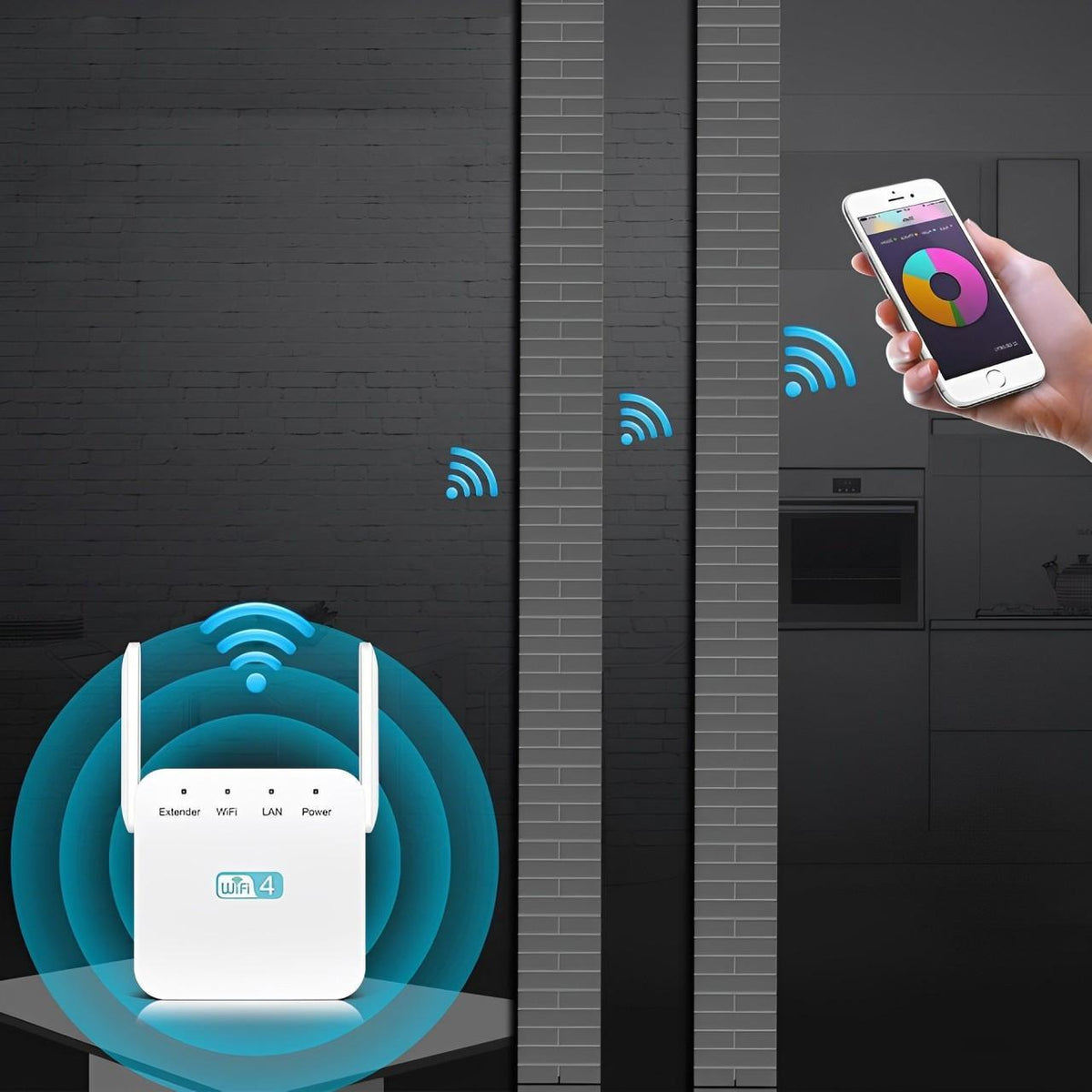 Powerful Long-Range WiFi Repeater