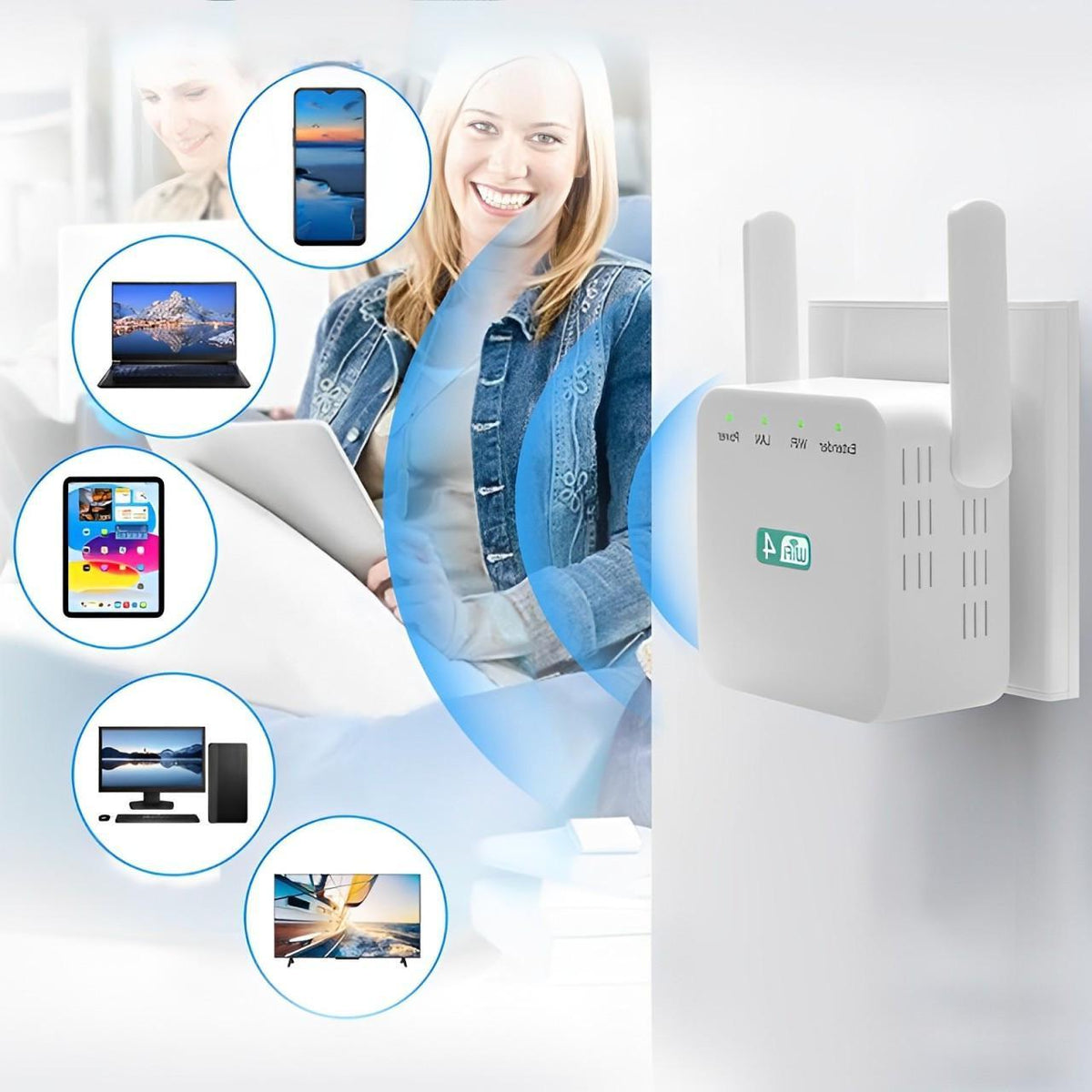 Powerful Long-Range WiFi Repeater