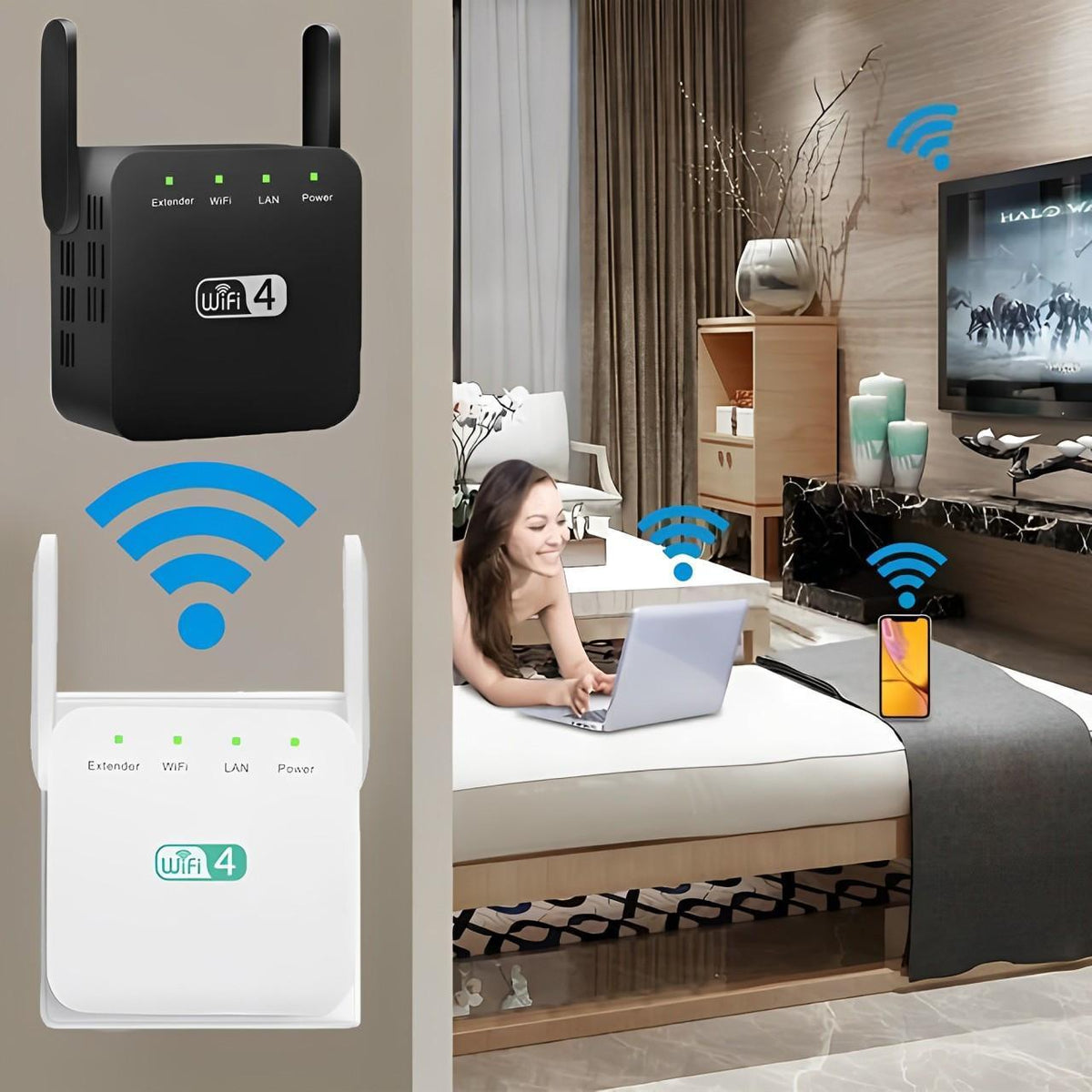 Powerful Long-Range WiFi Repeater