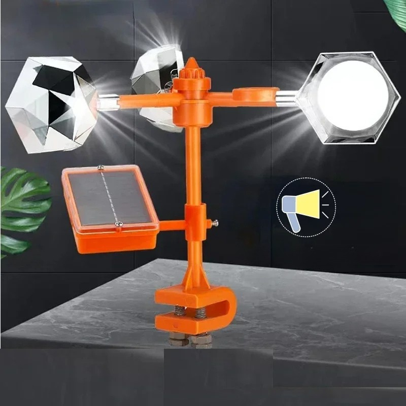 360 Degree Reflective Solar Powered Bird Repeller
