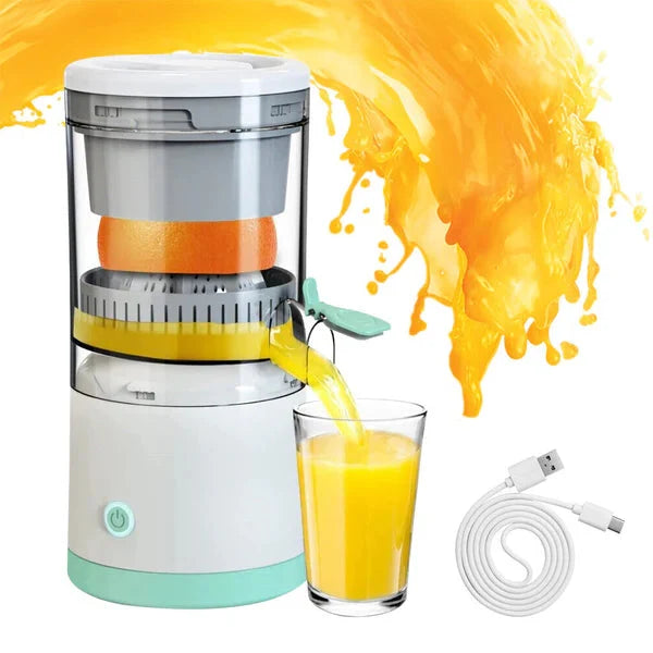 Portable Wireless Electric Fresh Orange Citrus Squeezer Juicer