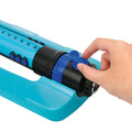 Wide Range Oscillating Above Ground Garden Lawn Water Sprinkler System