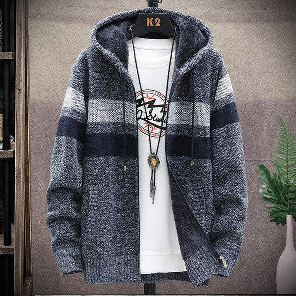 Casual Stripe Cardigan