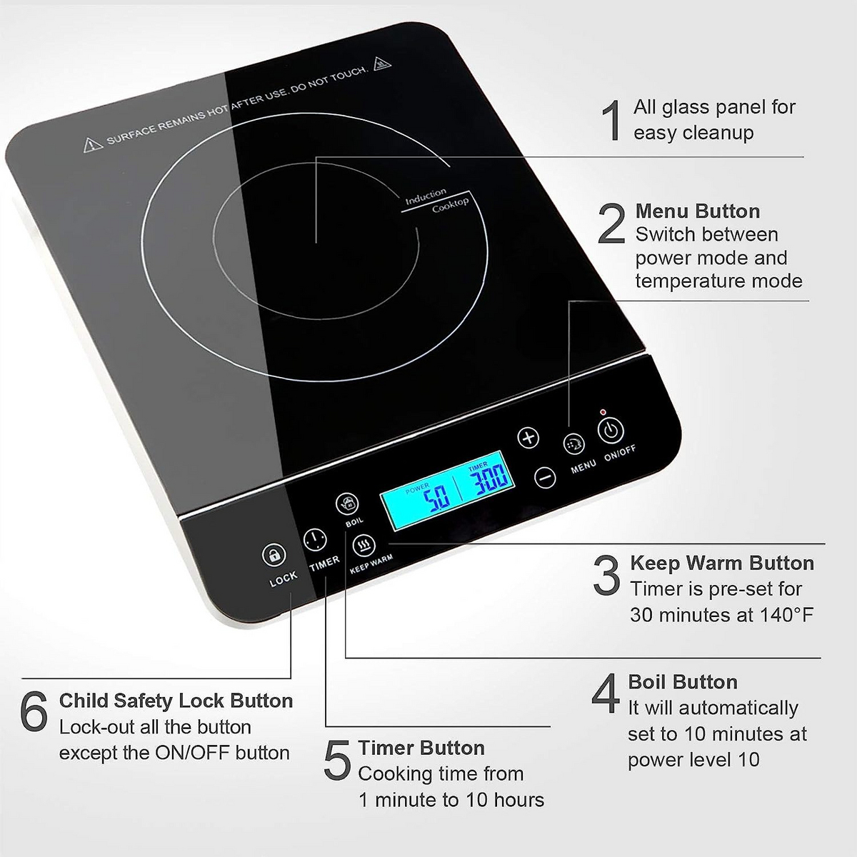 Portable Induction Cooktop